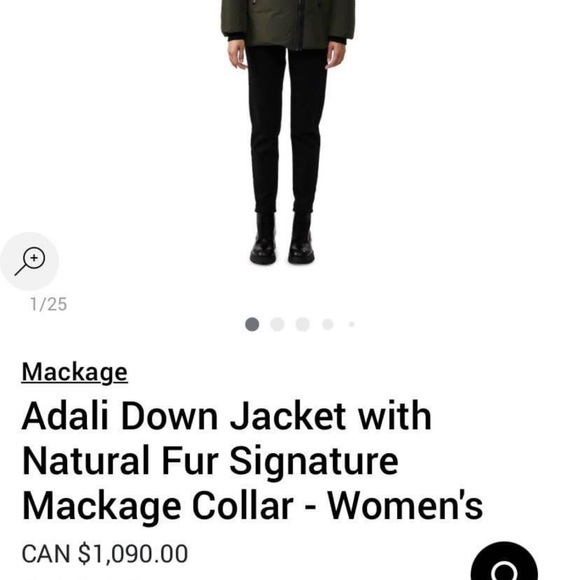 Mackage, Adali Down jacket size XS - Picture 6 of 6